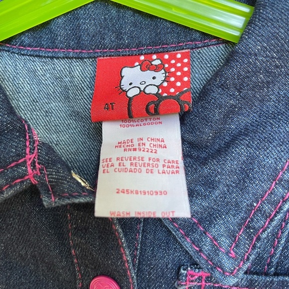 Y2K hello kitty deadstock dress size 4t and 6 - Picture 4 of 6